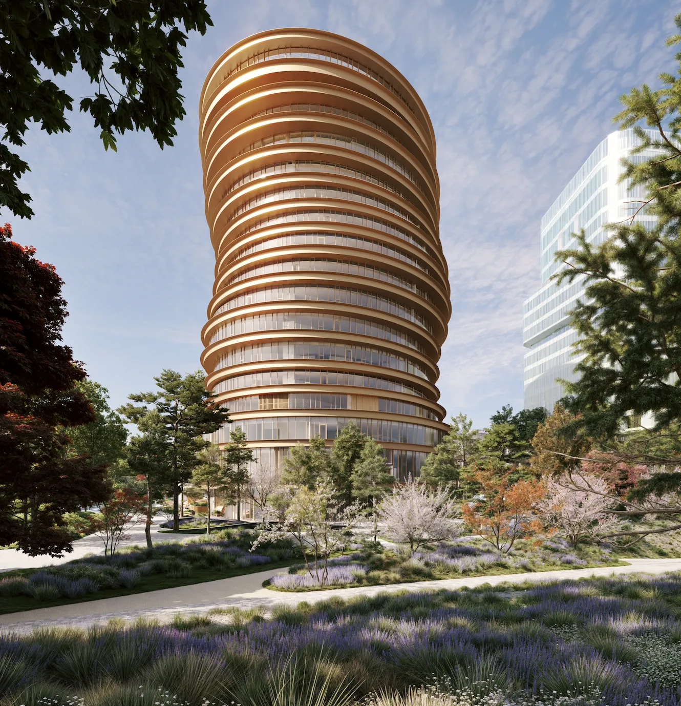 Здание Среднерусского банка Сбербанка в СберСити будет похоже на столбик монет 