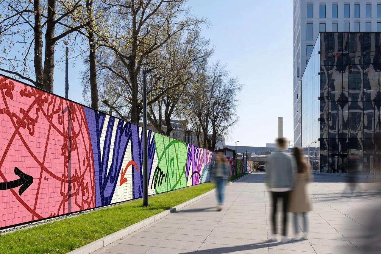 У «Савёловской» появится крупнейшая в стране уличная мозаика от стрит-арт художника Миши Most