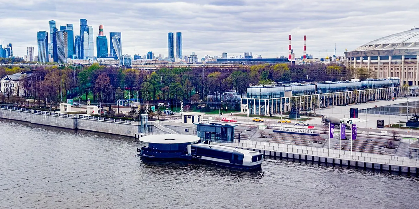 В Москве открыли четвертый маршрут регулярного речного транспорта