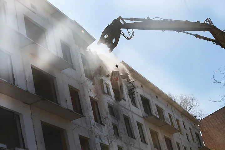 На месте снесенных пятиэтажек по реновации строят 113 домов