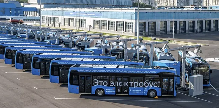 Электробусный парк «Салтыковка» в районе Новокосино откроют до конца года