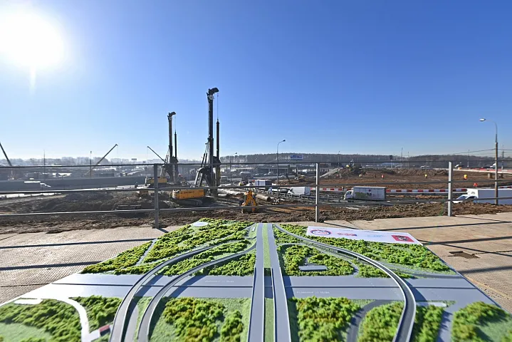 Сергей Собянин открыл обновленную развязку МКАД с Липецкой улицей