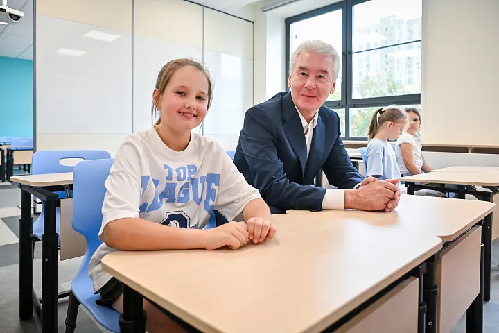 Первую школу Москвы реконструировали по новому стандарту 