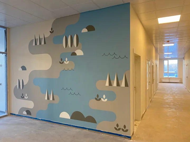 ГК ФСК начала использовать робота-отделочника в строящемся ЖК «Южная Битца»