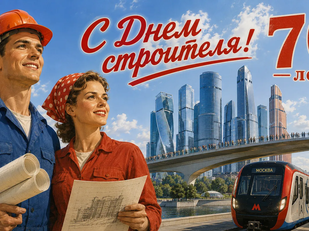 С Днем строителя!