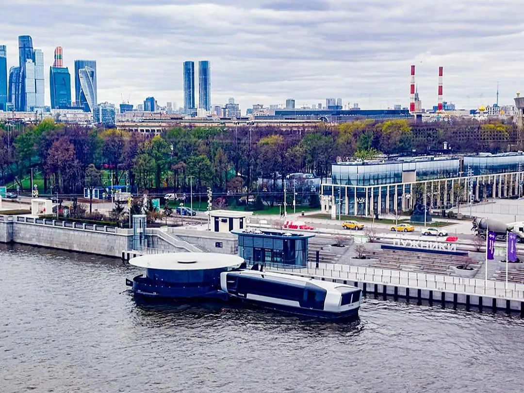 В Москве открыли четвертый маршрут регулярного речного транспорта